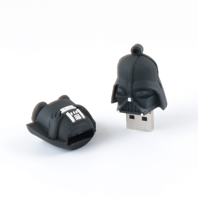 Мультфильм сформировал приводы 3D 2,0 USB Звездных войн внезапные 3,0 открытая прессформа PVC 512GB 1TB 2TB