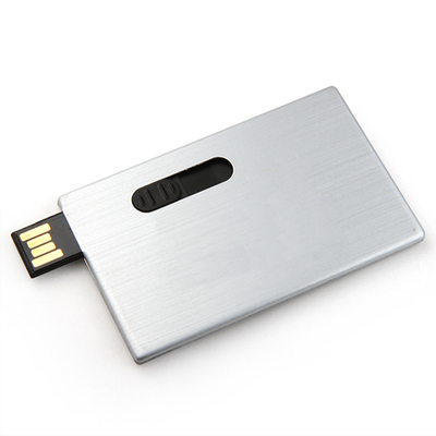 Сделайте ультра тонкий привод водостойким 2,0 15MB/S 128GB Usb кредитной карточки внезапный